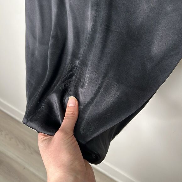 Reformation Black Mini Dress - Picture 7 of 12